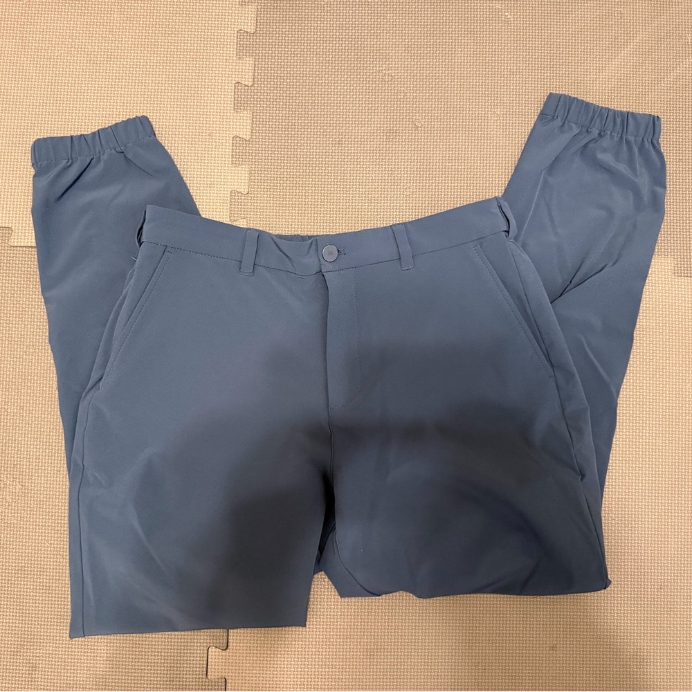 GUC Men’s Mizzen + Main 34 x 29 Joggers Navy Pants